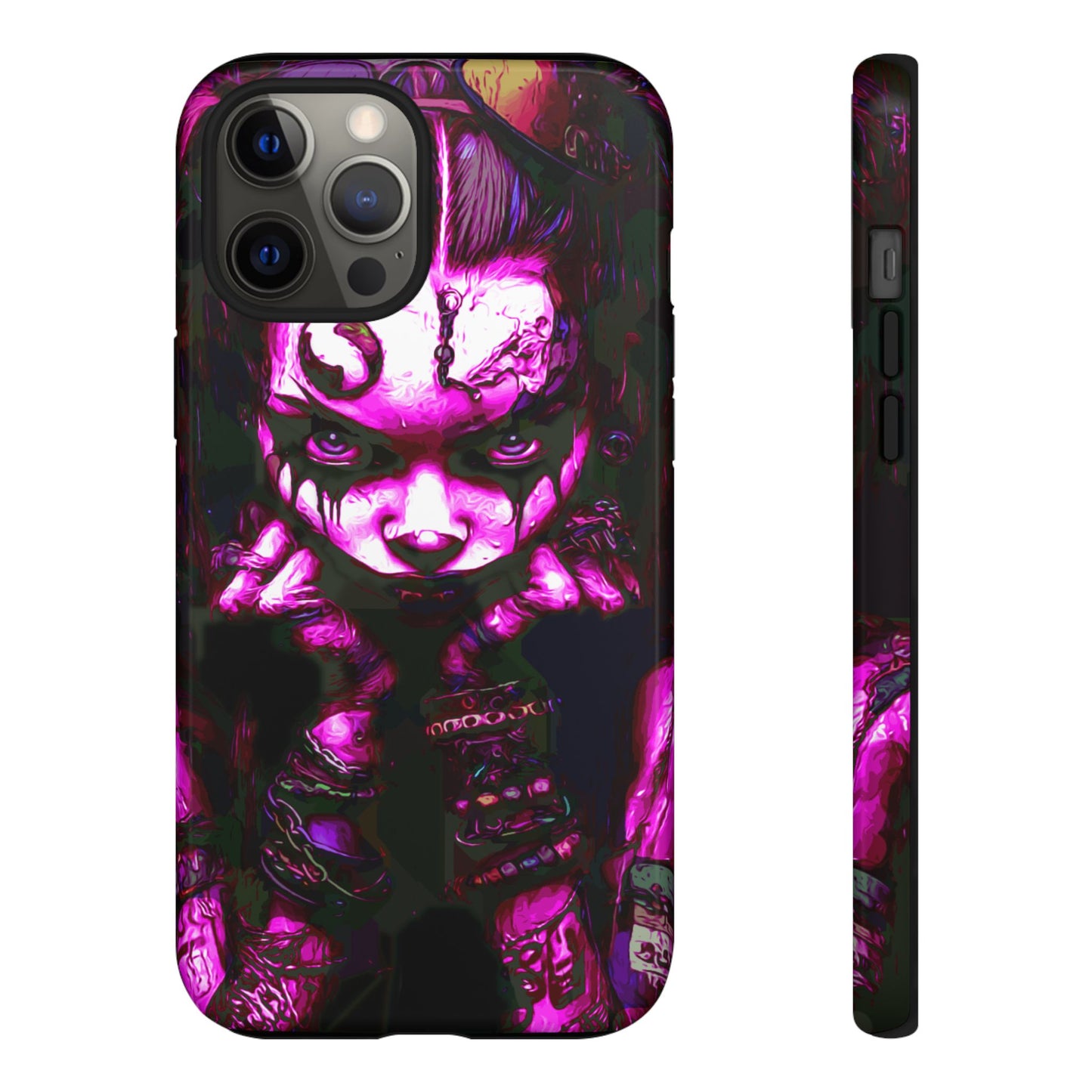 Sassy Goth Girl Tough Phone Case