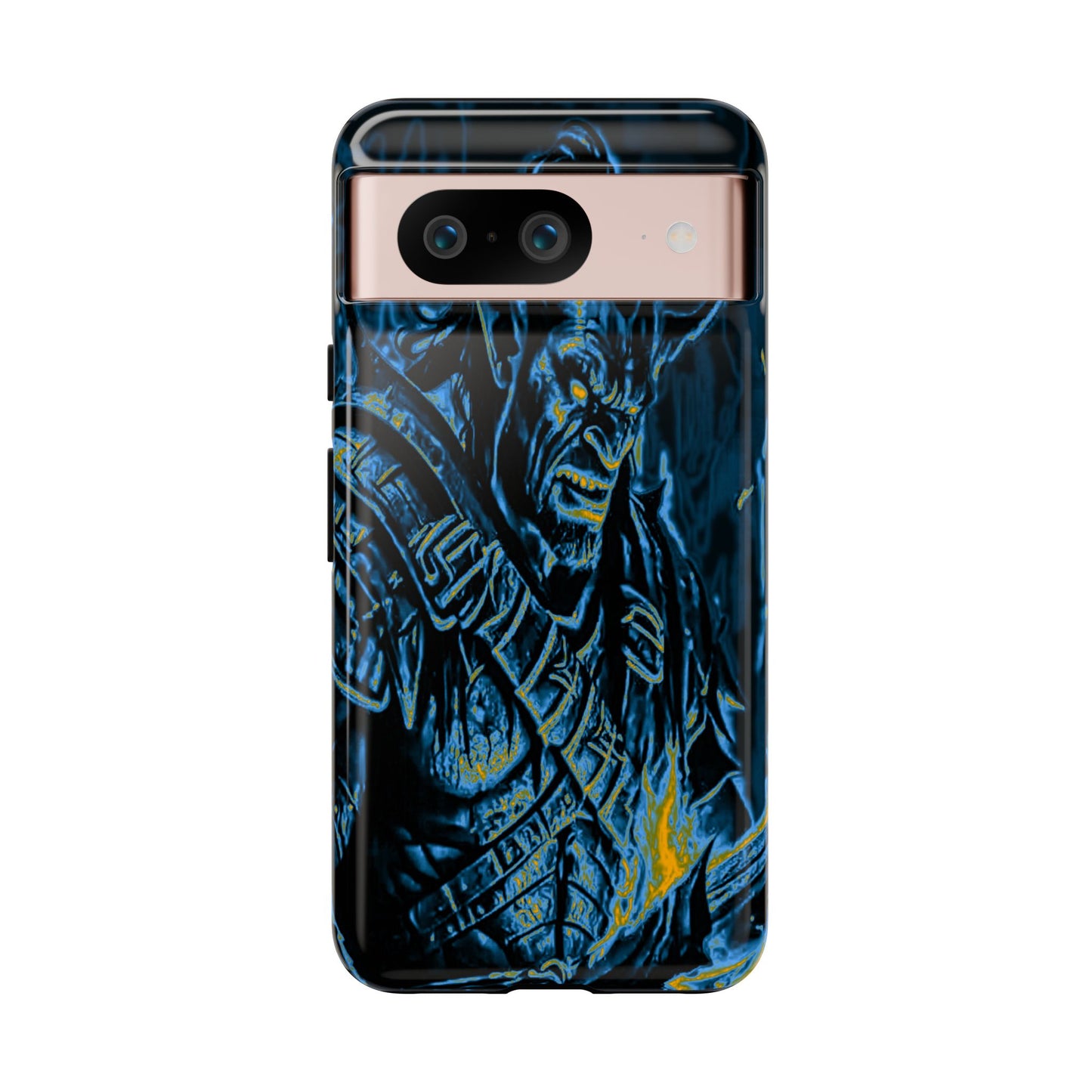 Orc With Flames Tough Phone Case