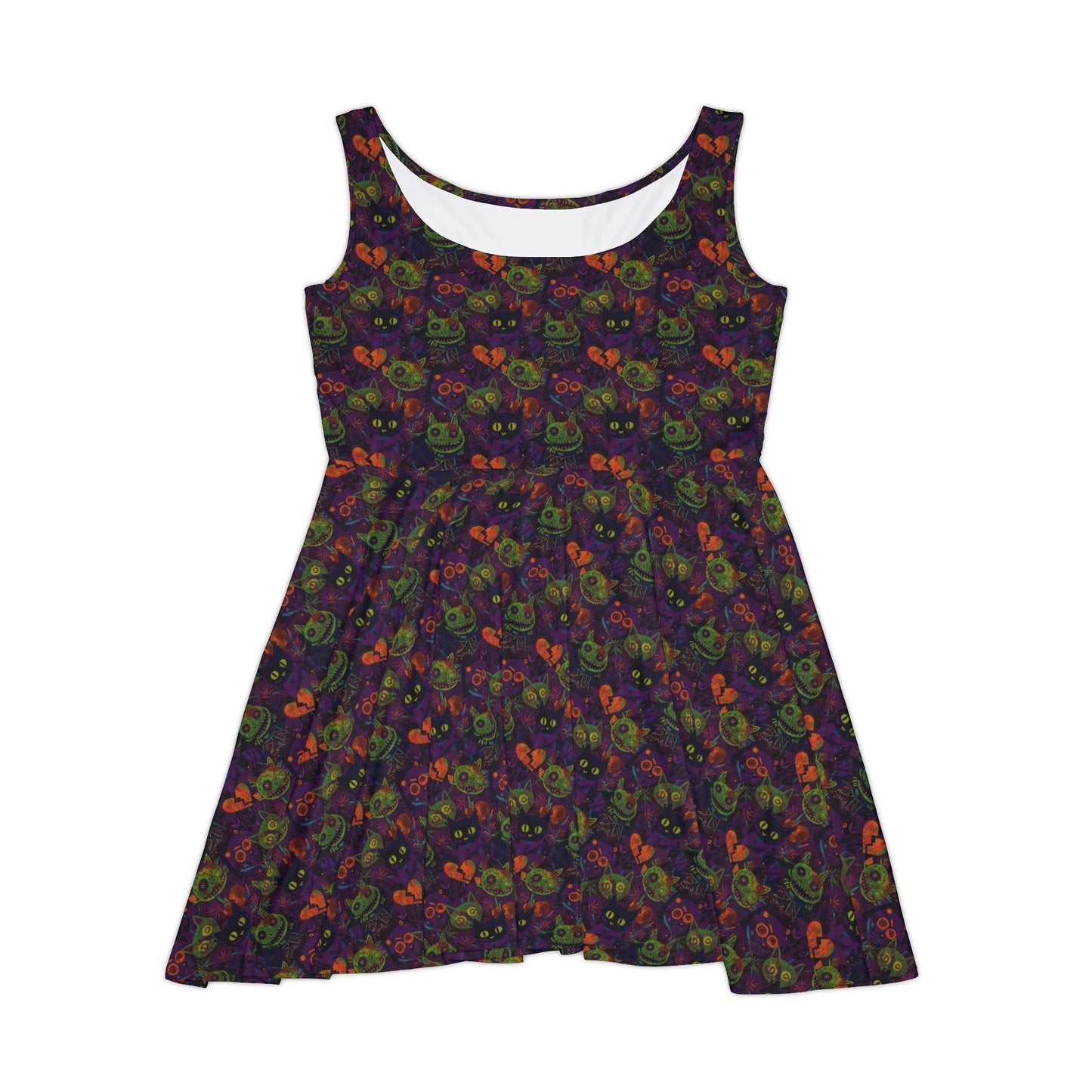 Toxic Kitty Skater Dress
