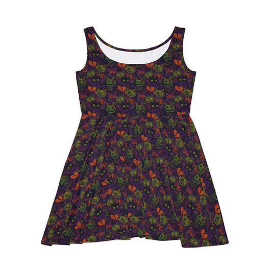 Toxic Kitty Skater Dress