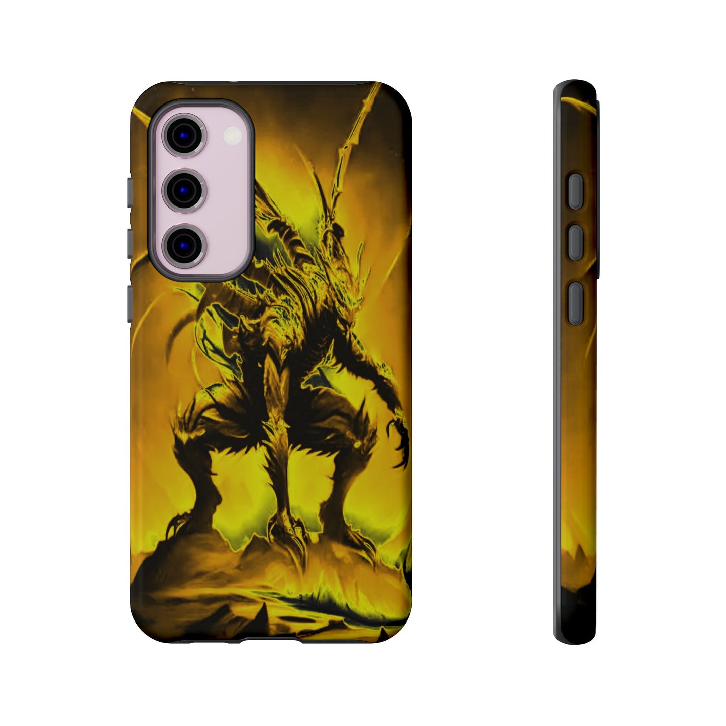 Crouching Fantasy Creature Tough Phone Case