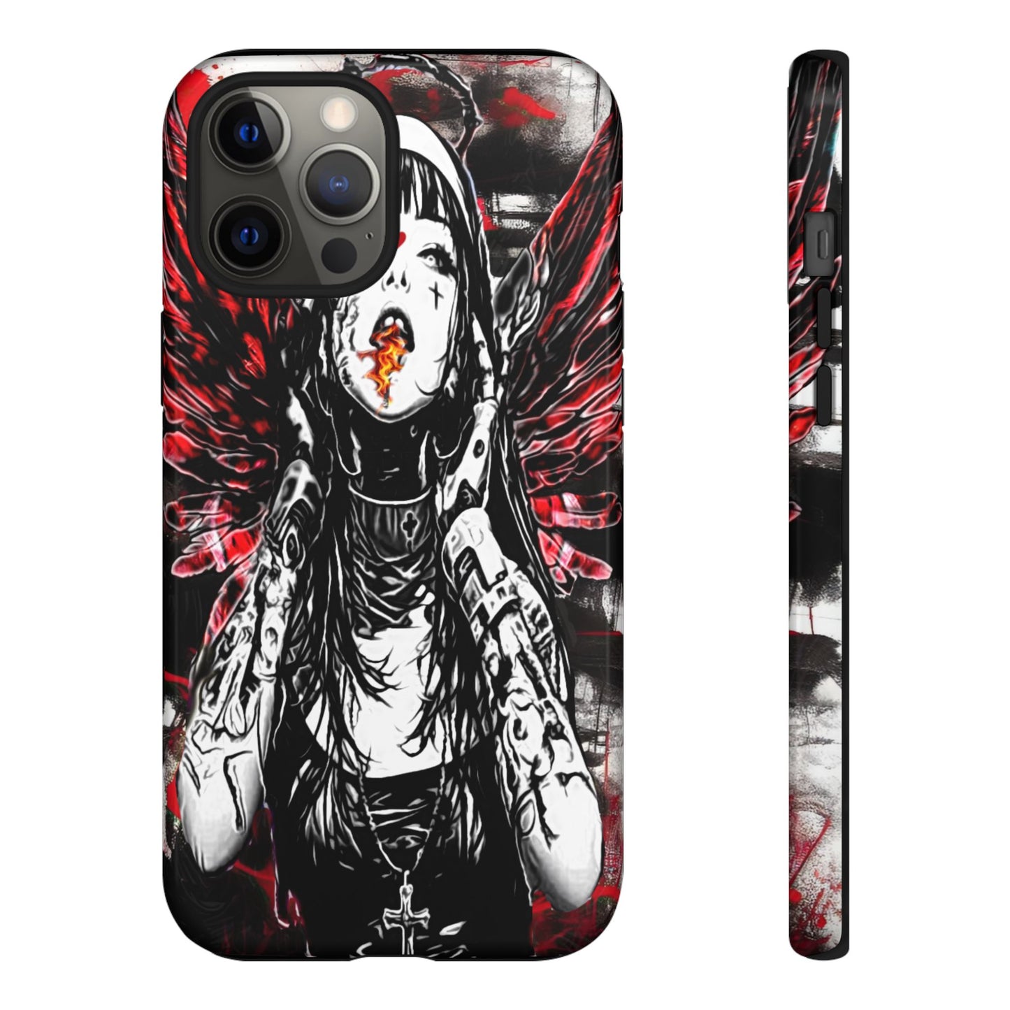 Naughty Angel Nun Tough Phone Case