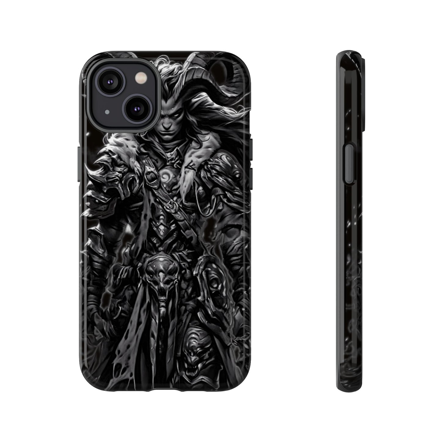 Large Horned Man Tough Phone Case