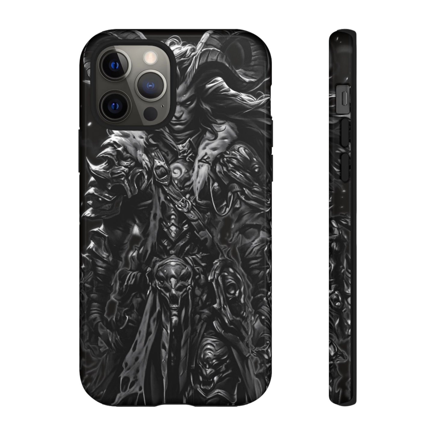 Large Horned Man Tough Phone Case