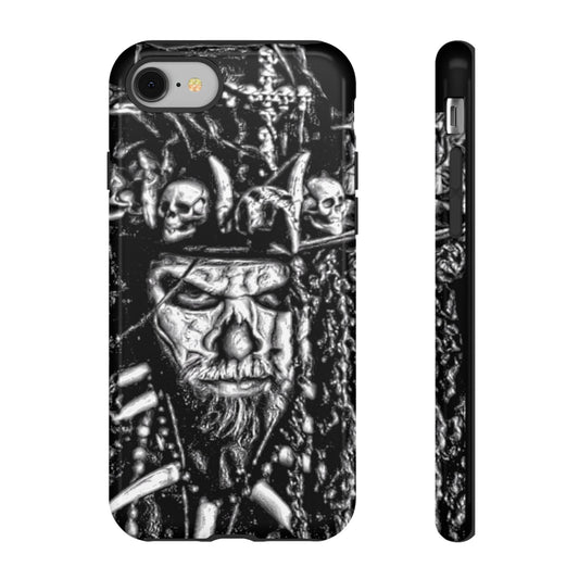 Top Hat Goth Man Tough Phone Case