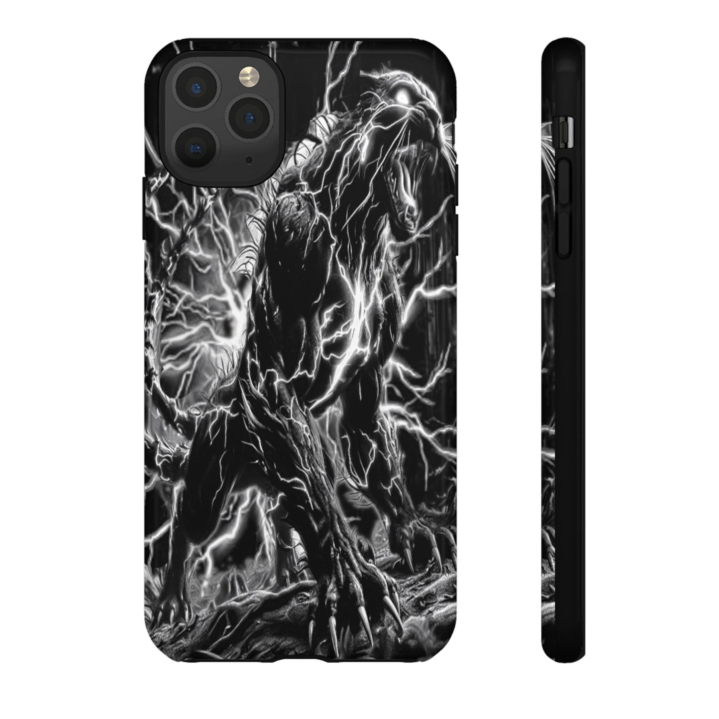 Electric Panther Tough Phone Case