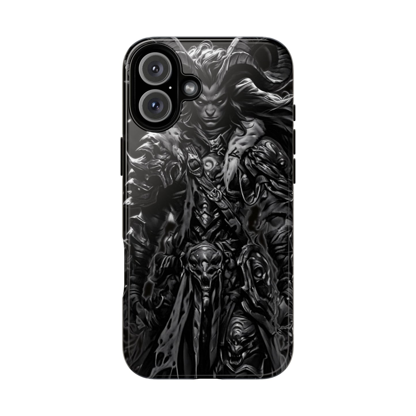 Large Horned Man Tough Phone Case