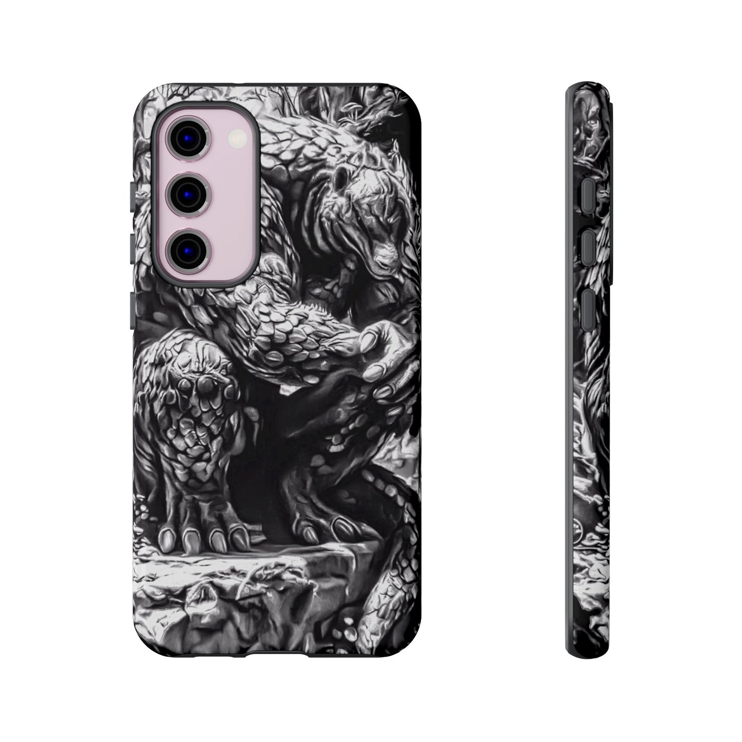 Scaley Cat Creature Tough Phone Case