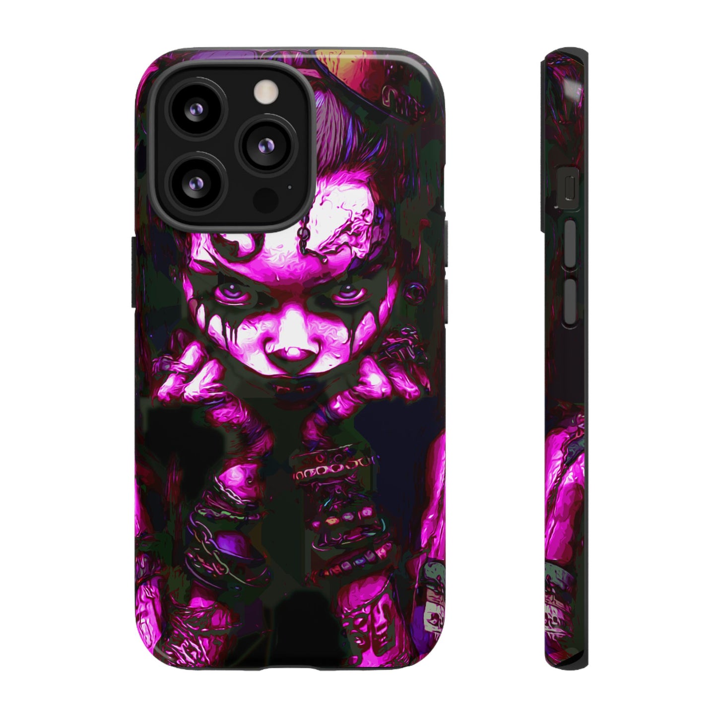 Sassy Goth Girl Tough Phone Case