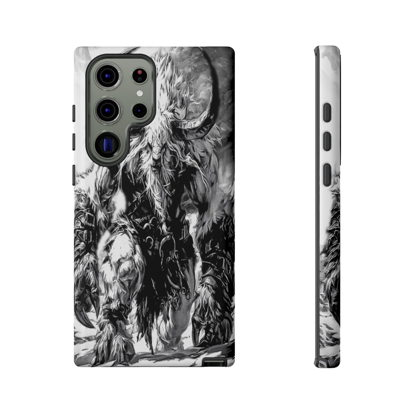 Snow Mountain Creature Tough Phone Case