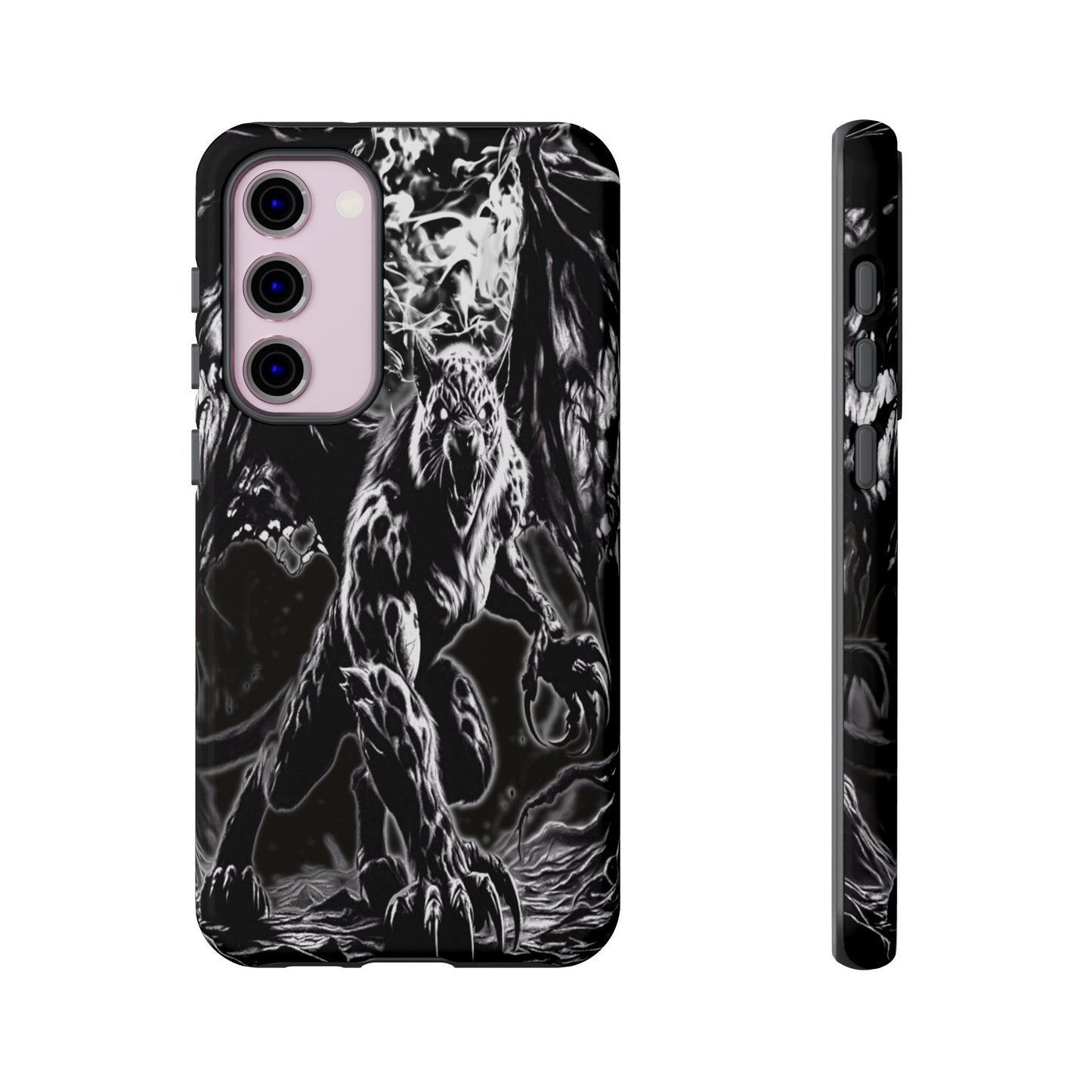 Winged Tiger Tough Phone Case