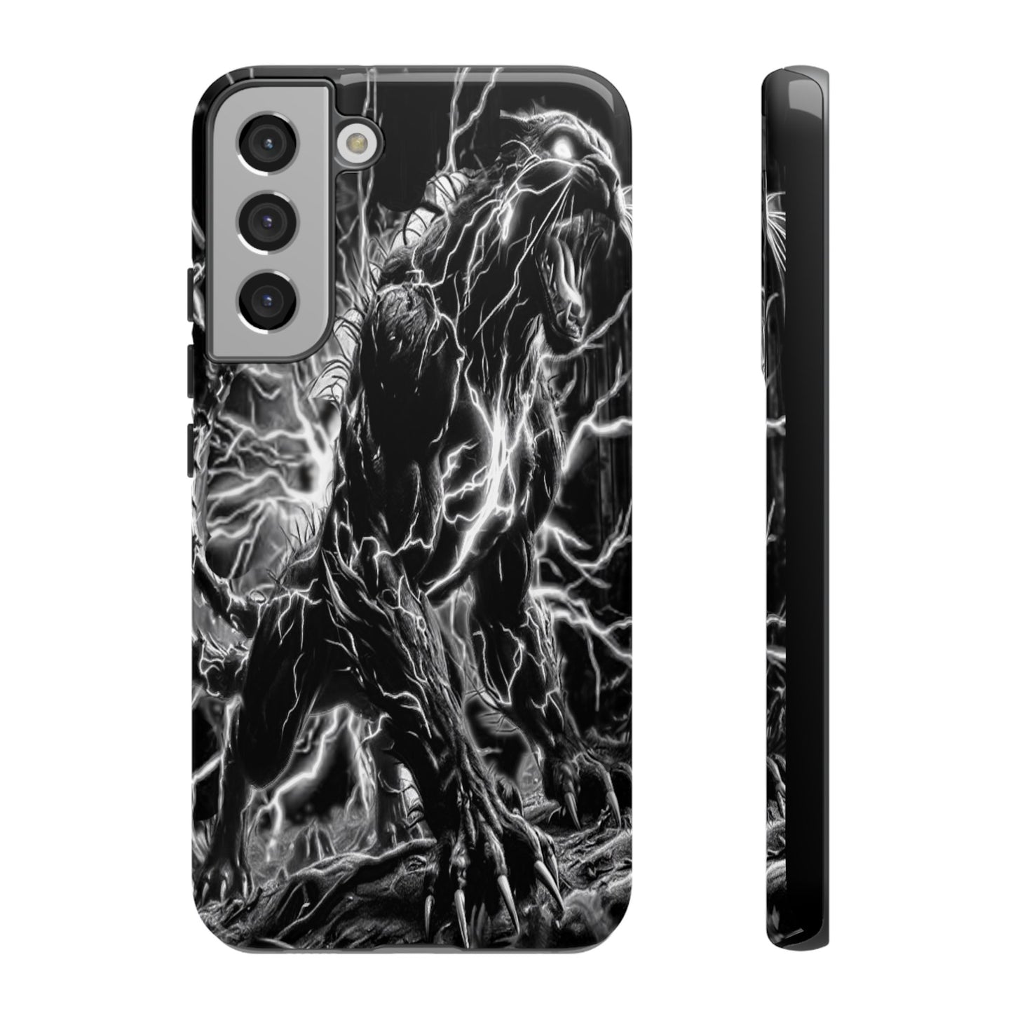 Electric Panther Tough Phone Case