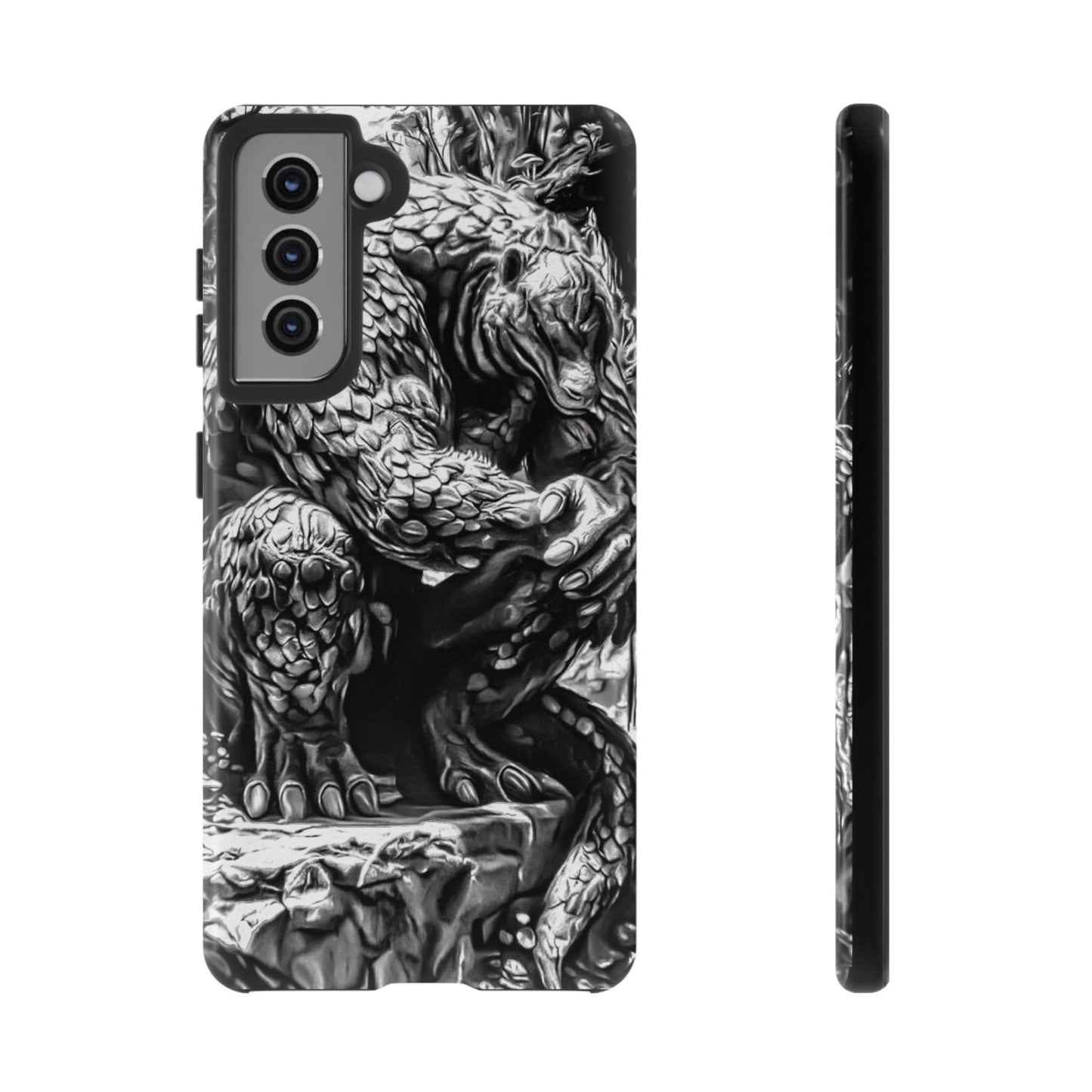 Scaley Cat Creature Tough Phone Case