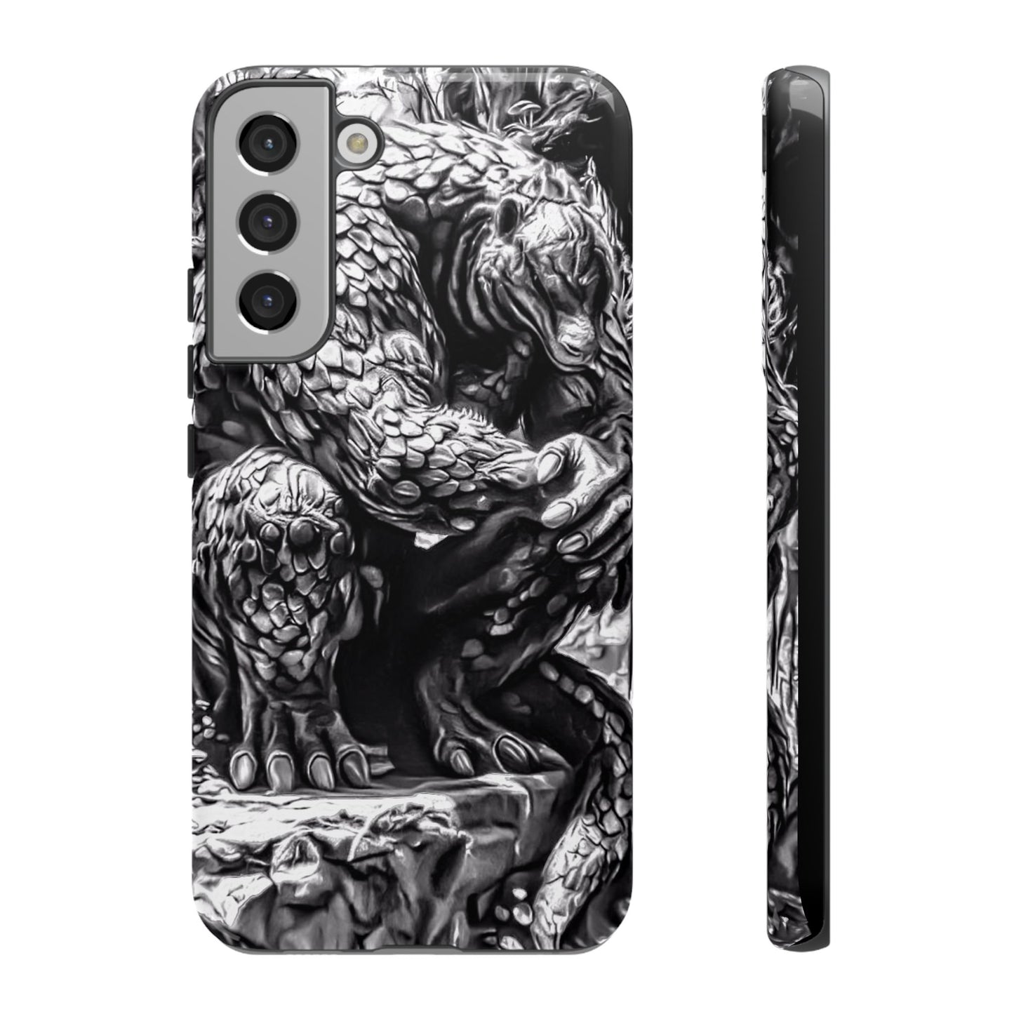 Scaley Cat Creature Tough Phone Case