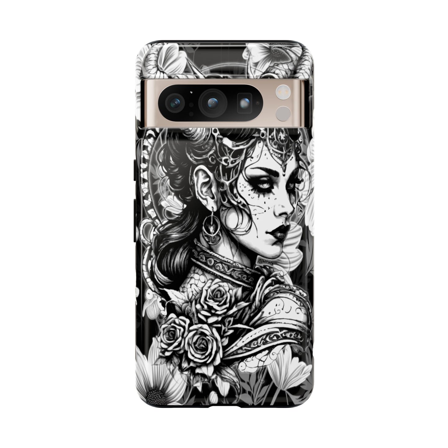 Goth Horned Queen Tough Phone Case