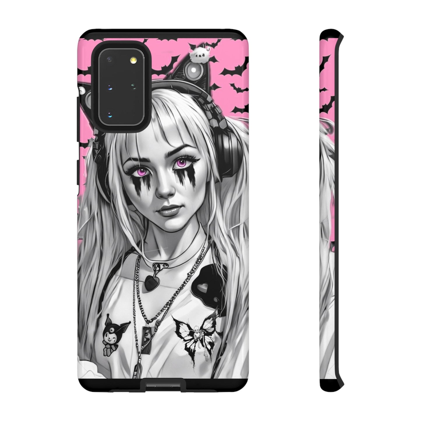 Gothic Kitty Tough Phone Case