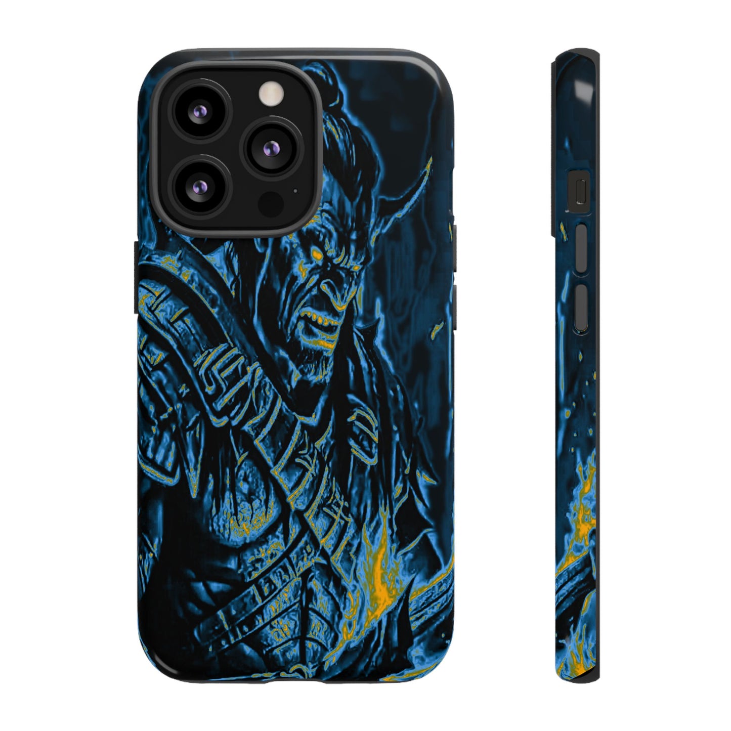 Orc With Flames Tough Phone Case