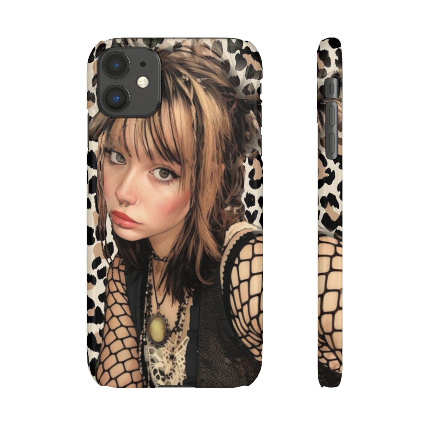 Gothical Leopard Snap Phone Case