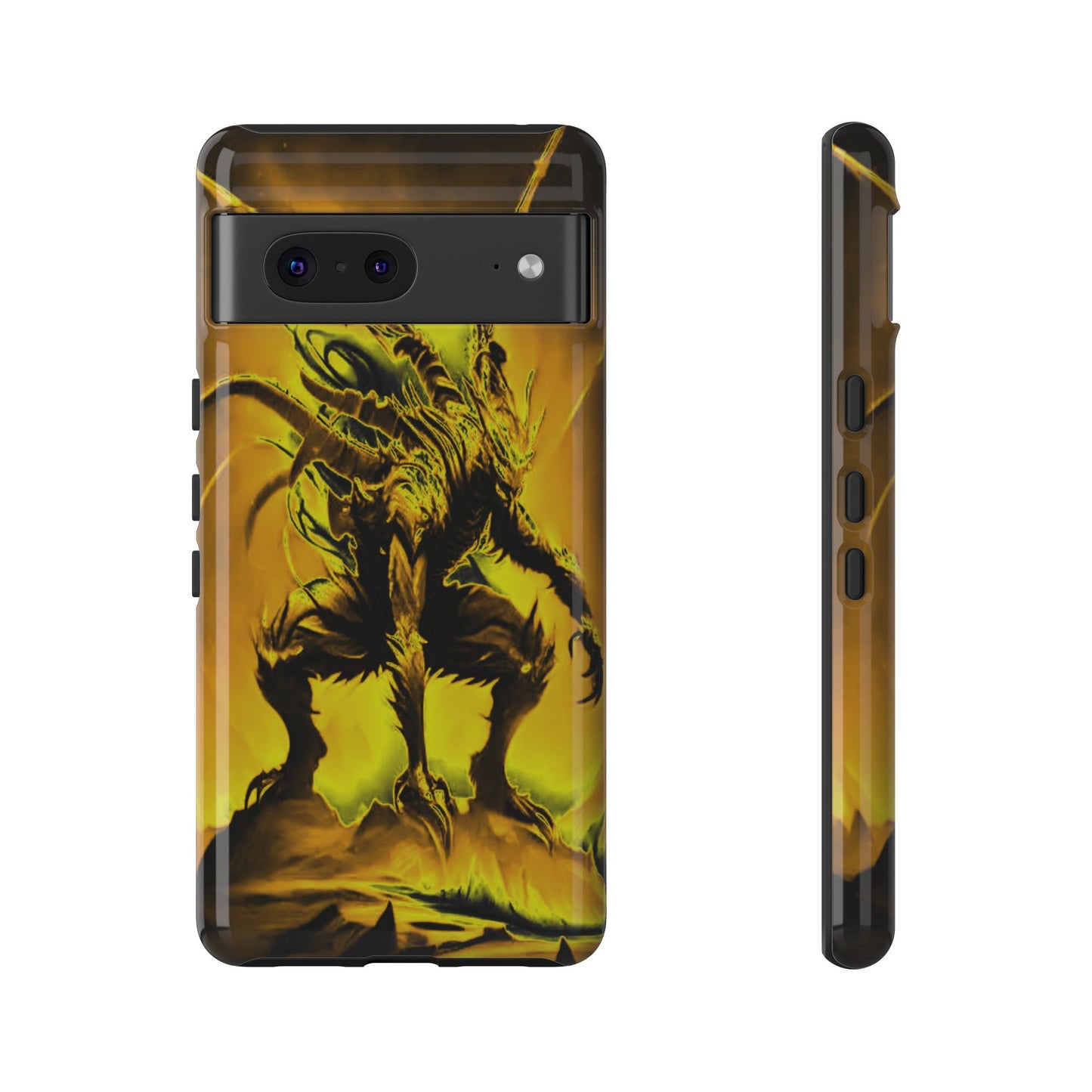 Crouching Fantasy Creature Tough Phone Case