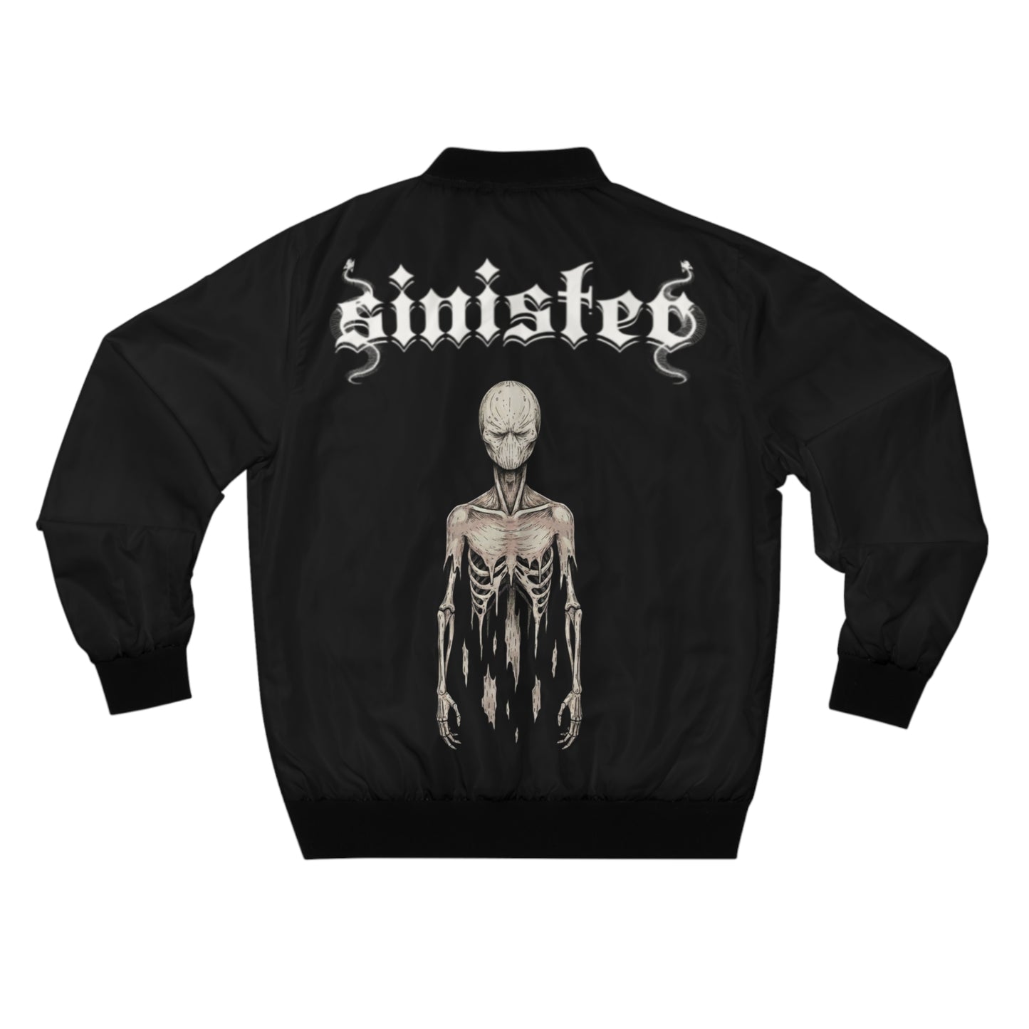 Unblinking Stillness Bomber Jacket