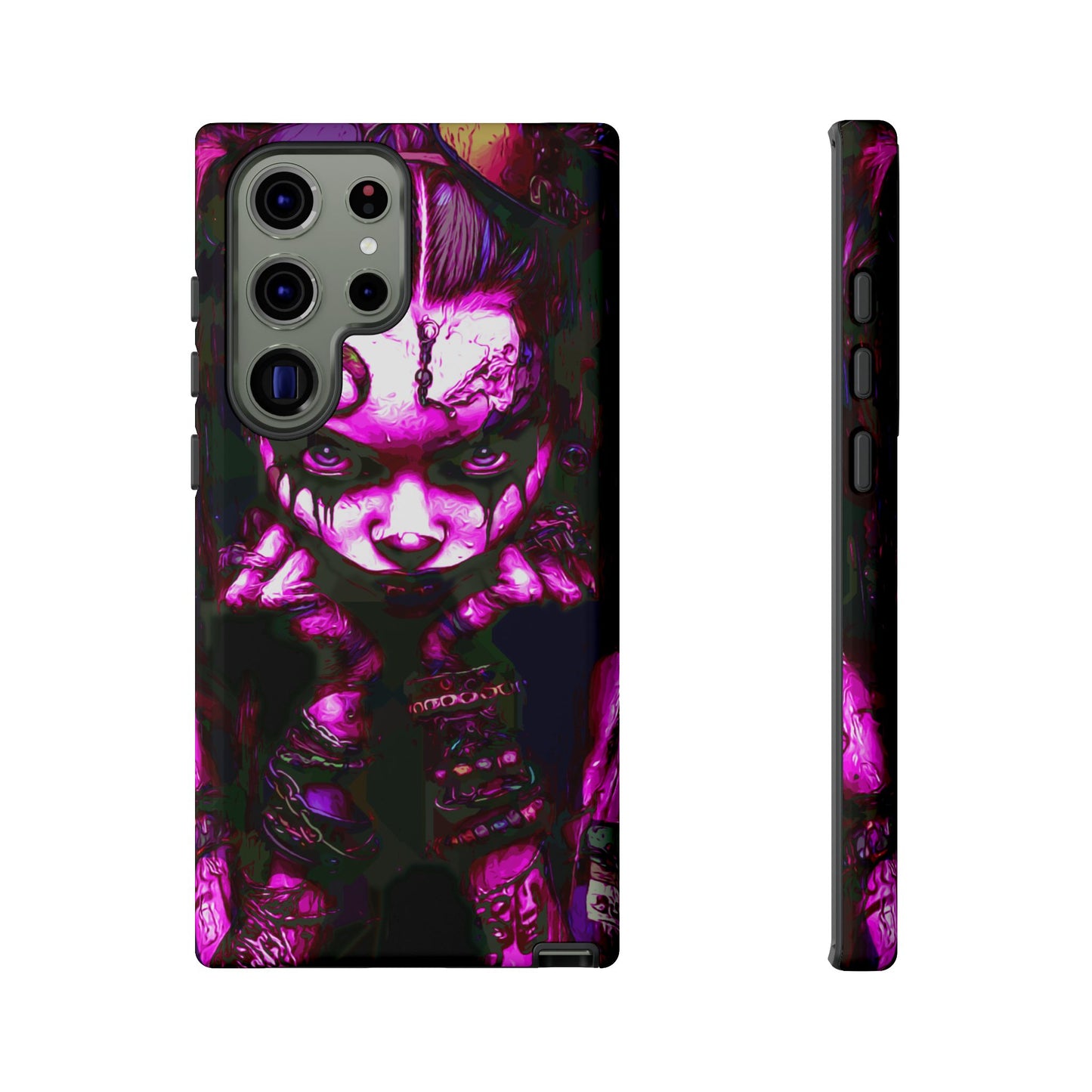 Sassy Goth Girl Tough Phone Case