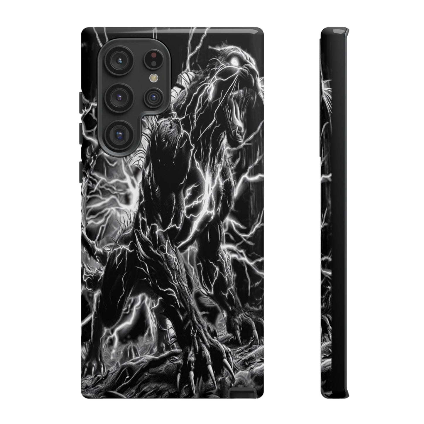 Electric Panther Tough Phone Case