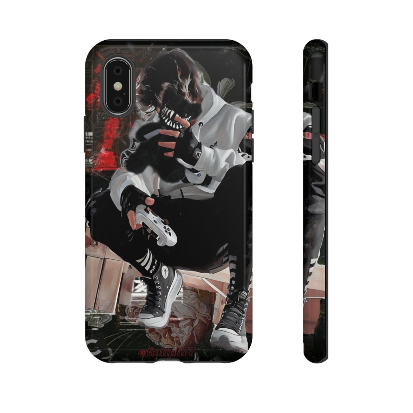 Behold The Gamer Teddy Tough Phone Case