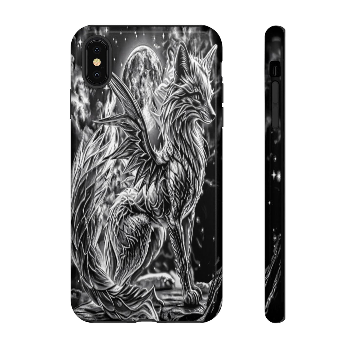 Winged Fox Tough Phone Case