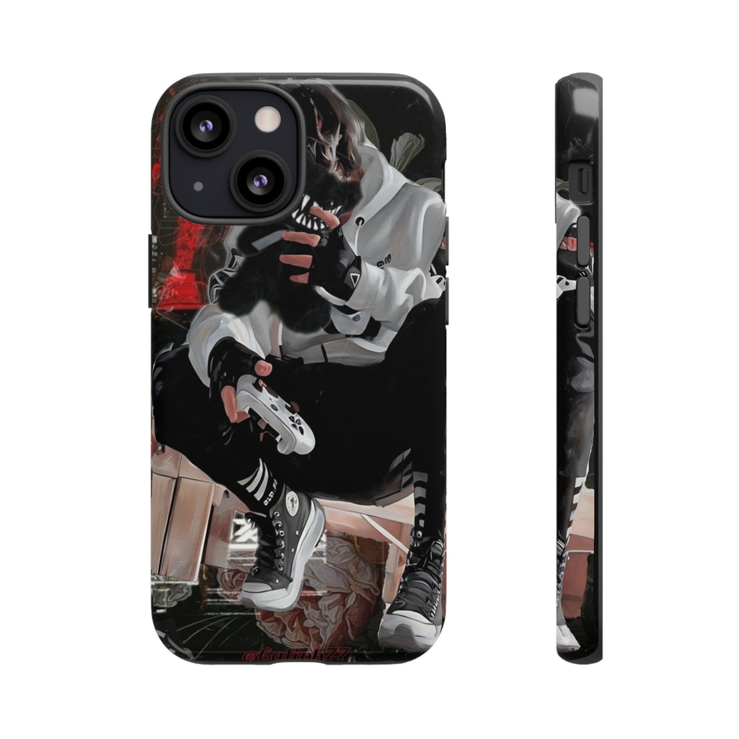 Behold The Gamer Teddy Tough Phone Case