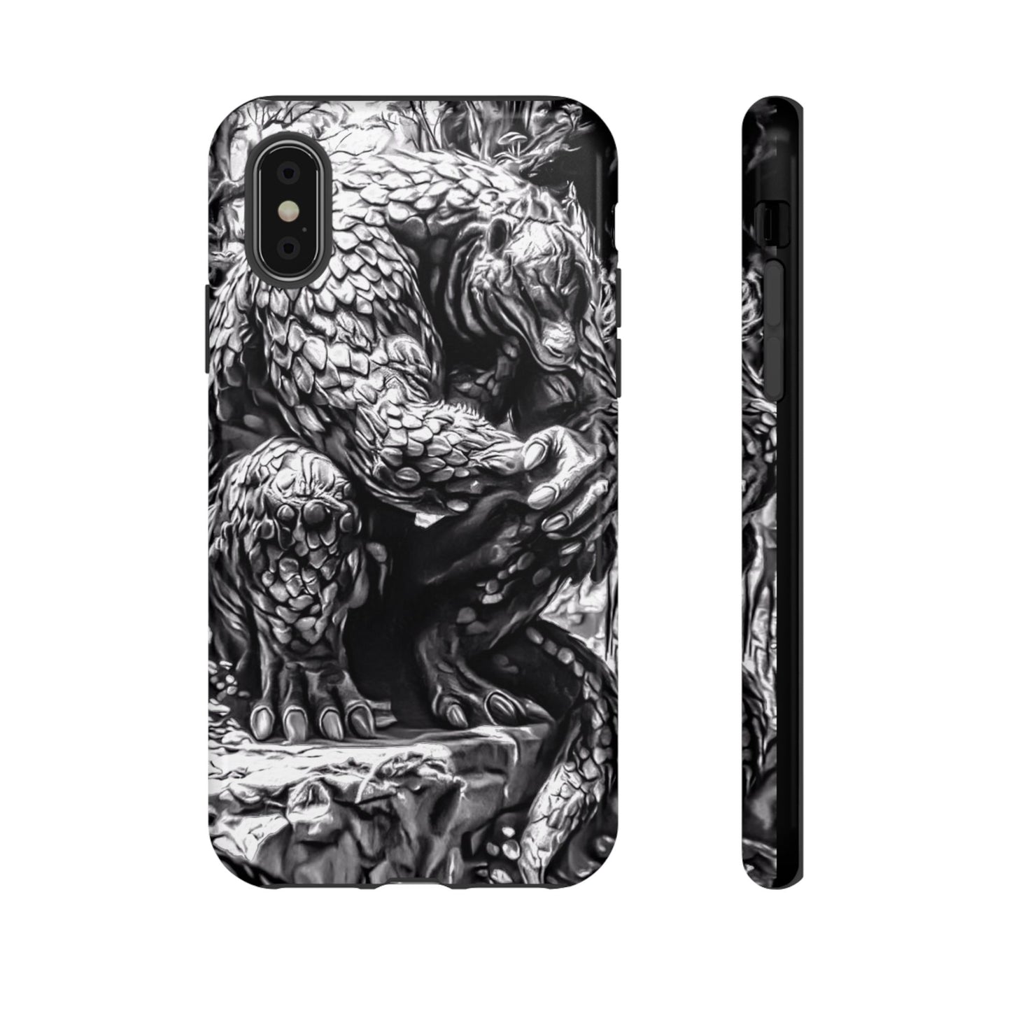 Scaley Cat Creature Tough Phone Case