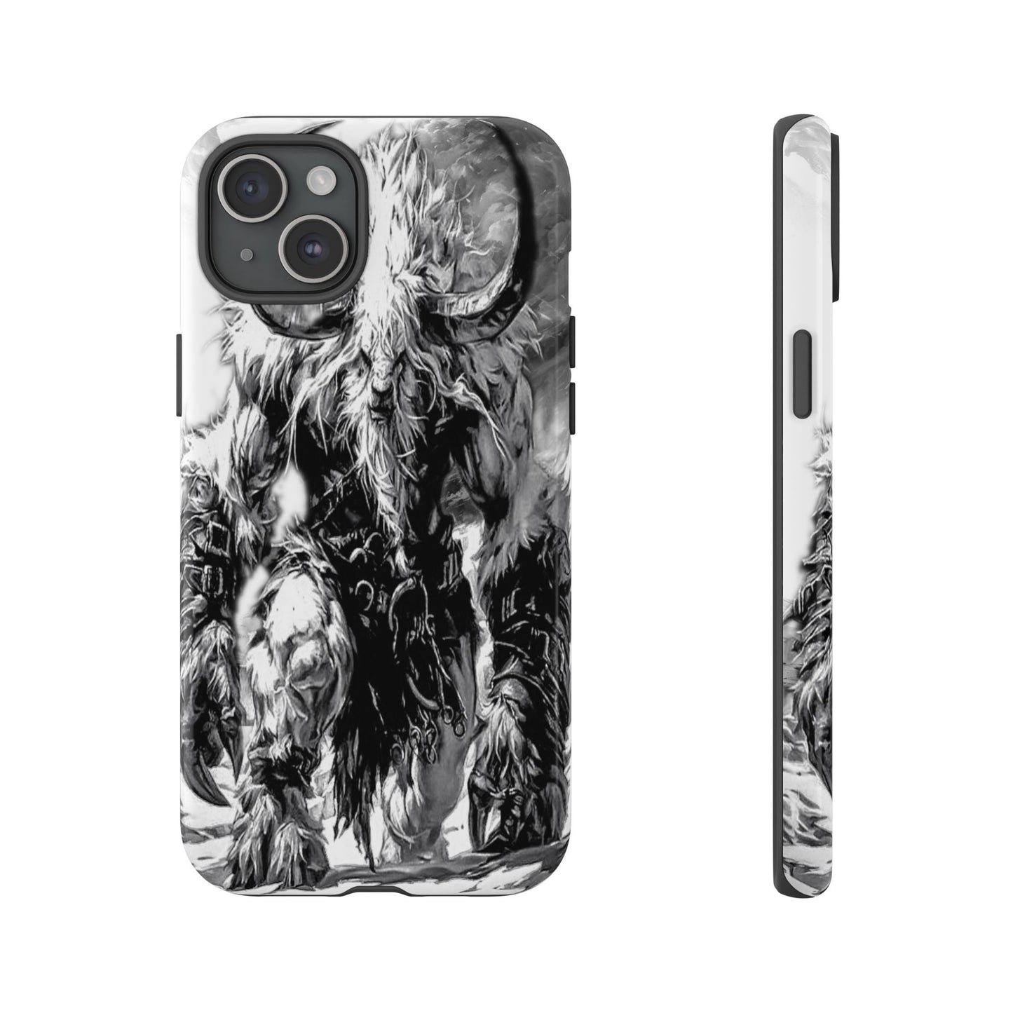 Snow Mountain Creature Tough Phone Case