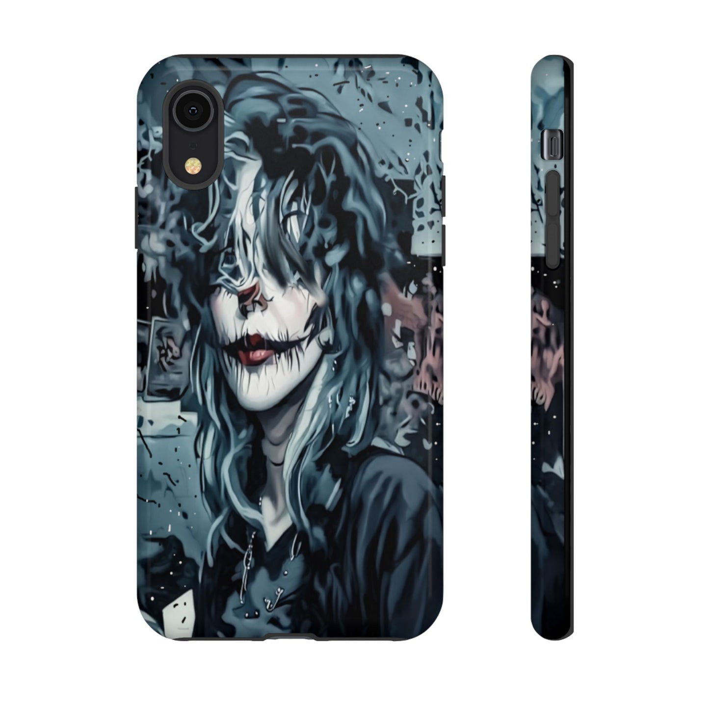 Blinded By Hair Tough Phone Case