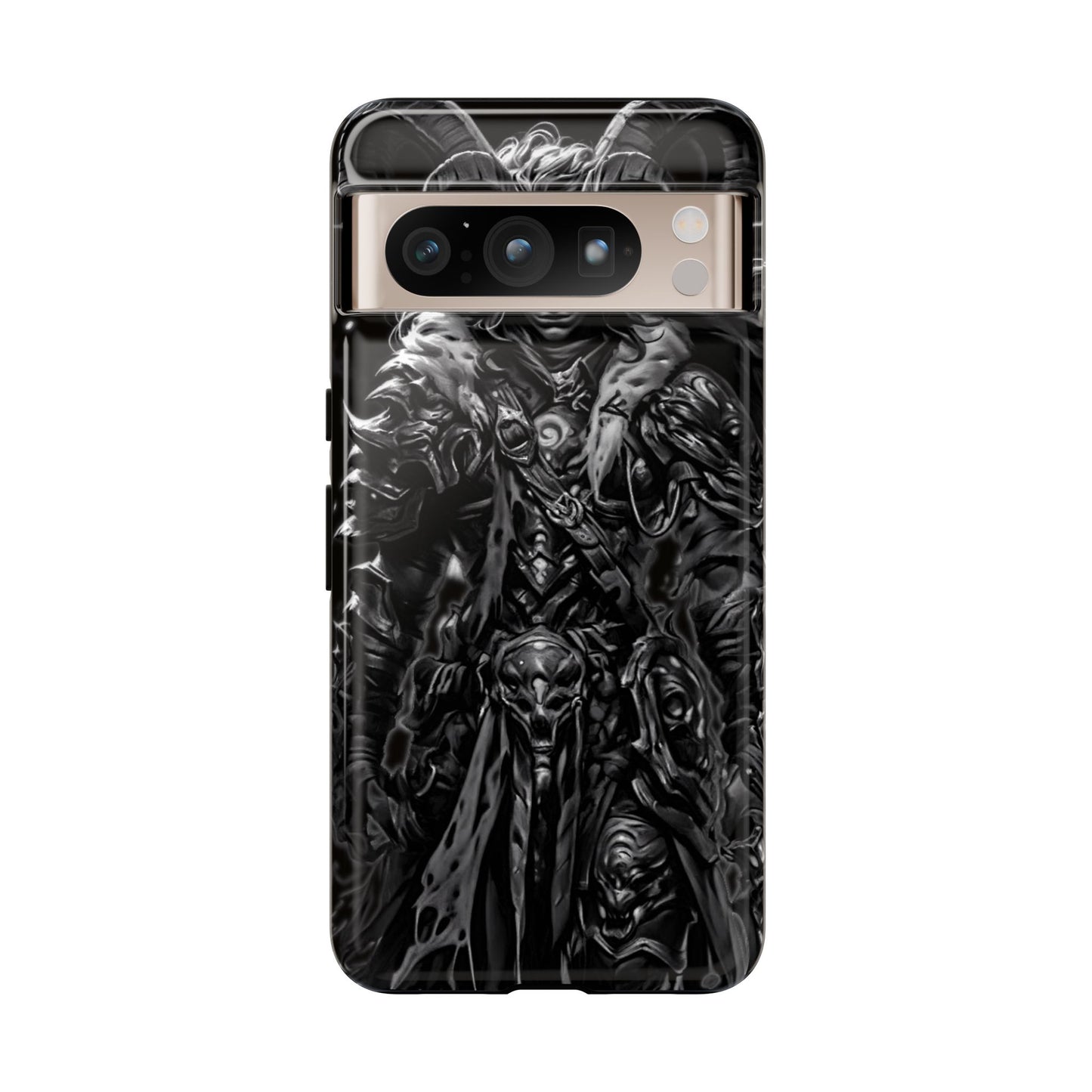 Large Horned Man Tough Phone Case