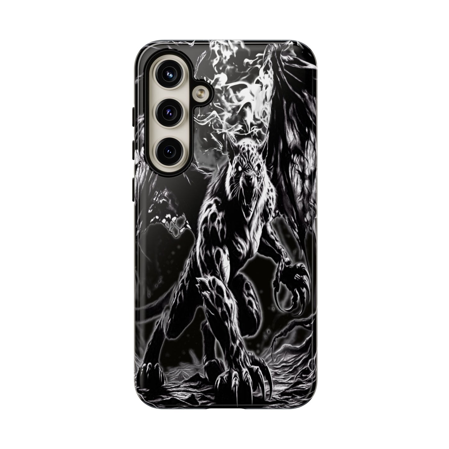 Winged Tiger Tough Phone Case