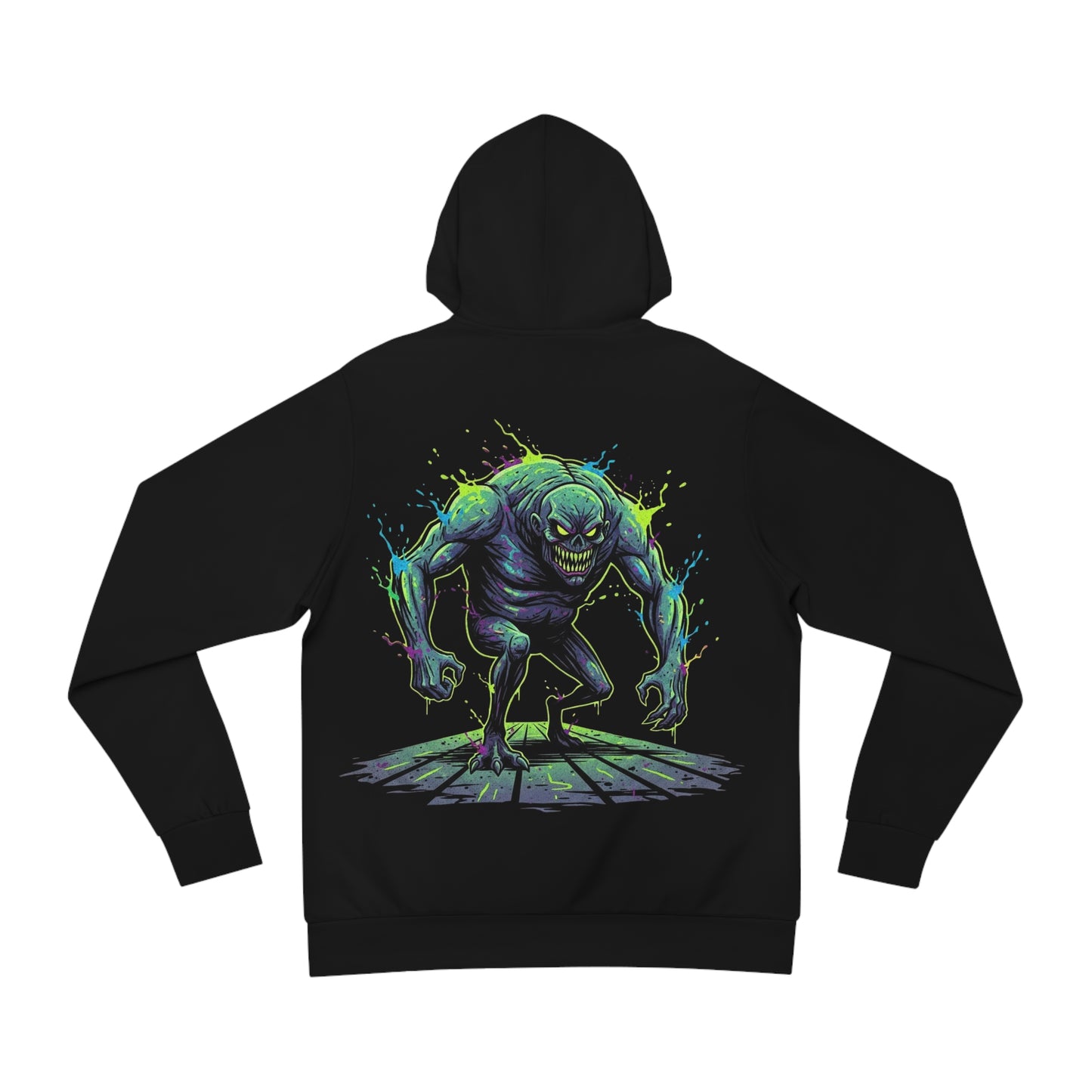 The Queue Cutter Hoodie (Logo Front/Artwork Back)