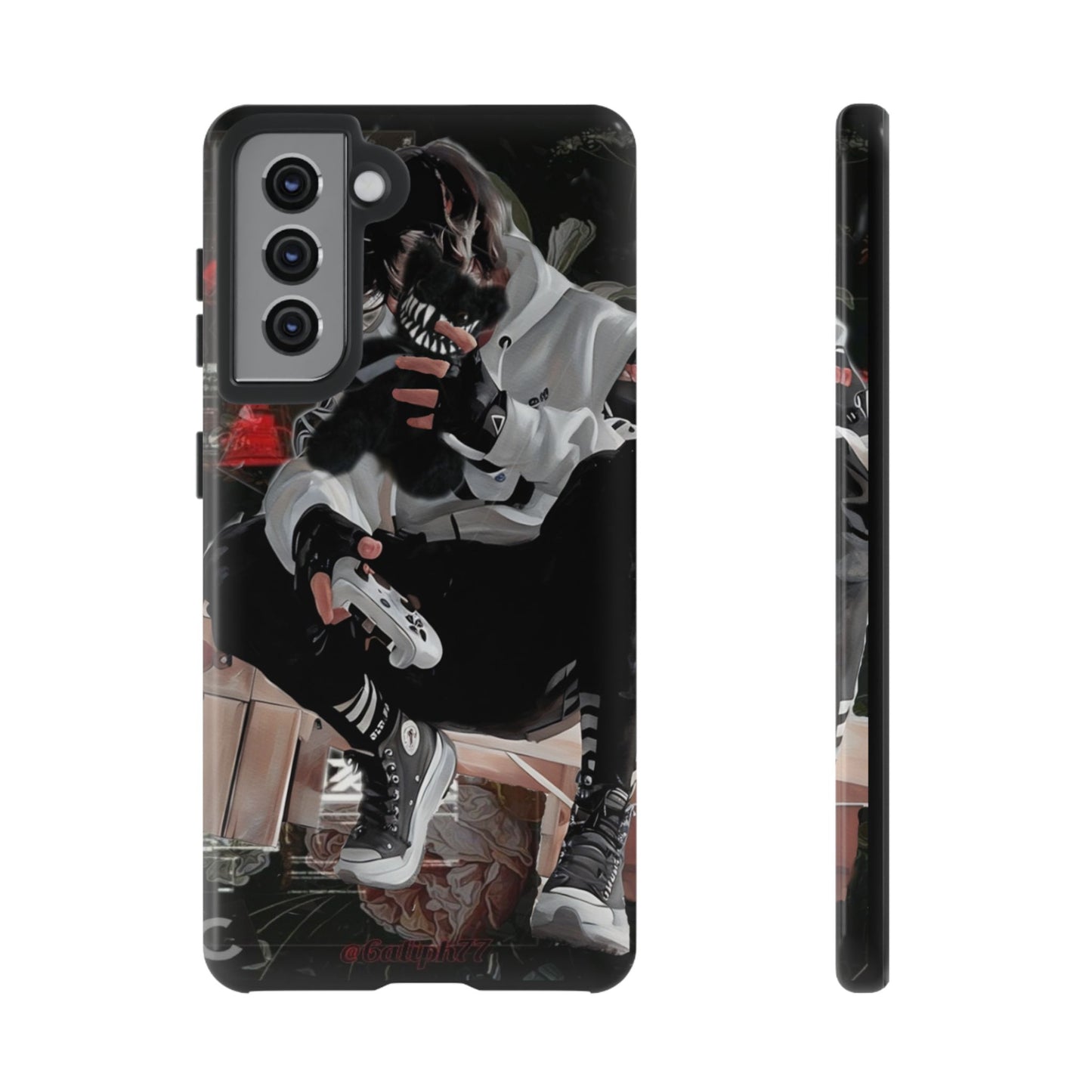 Behold The Gamer Teddy Tough Phone Case