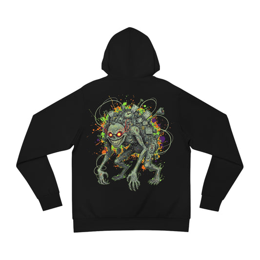 The Fake Busy Hoodie (Logo Front/Artwork Back)
