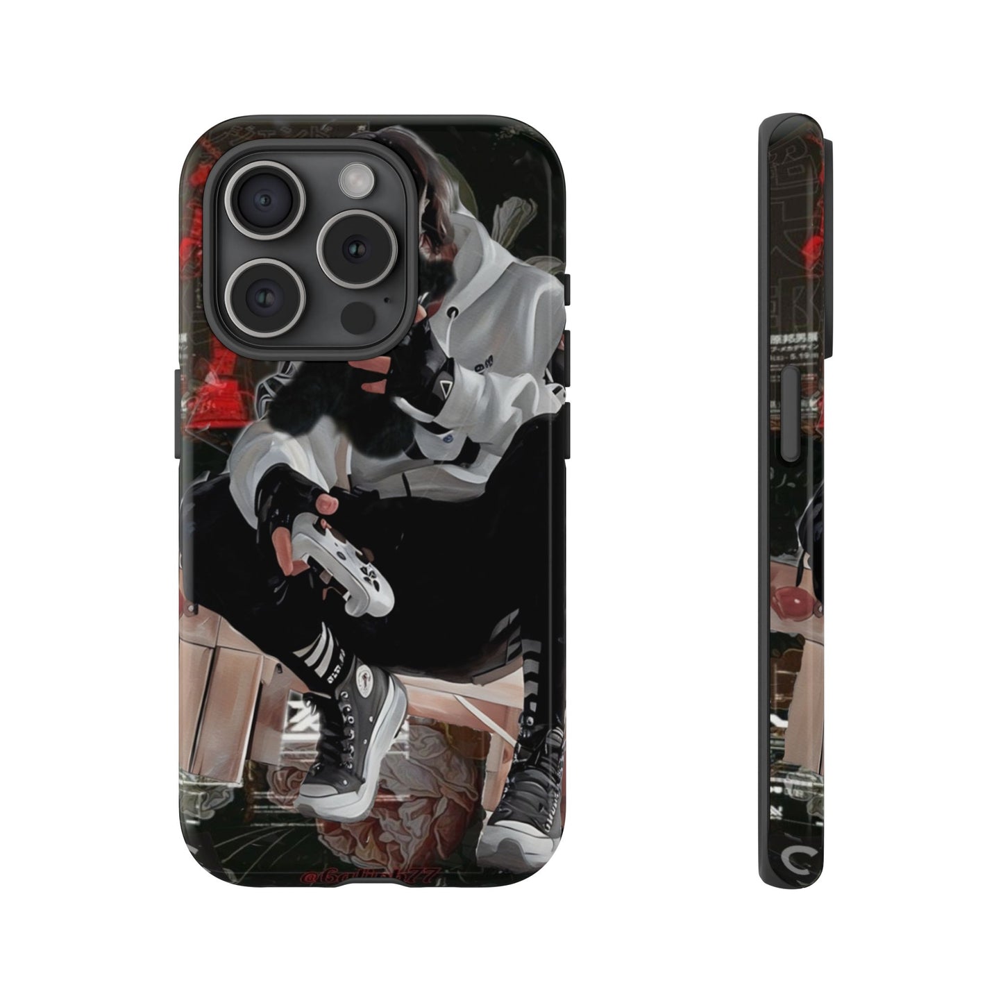 Behold The Gamer Teddy Tough Phone Case