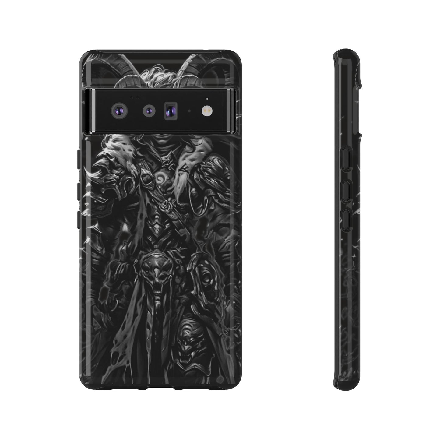 Large Horned Man Tough Phone Case