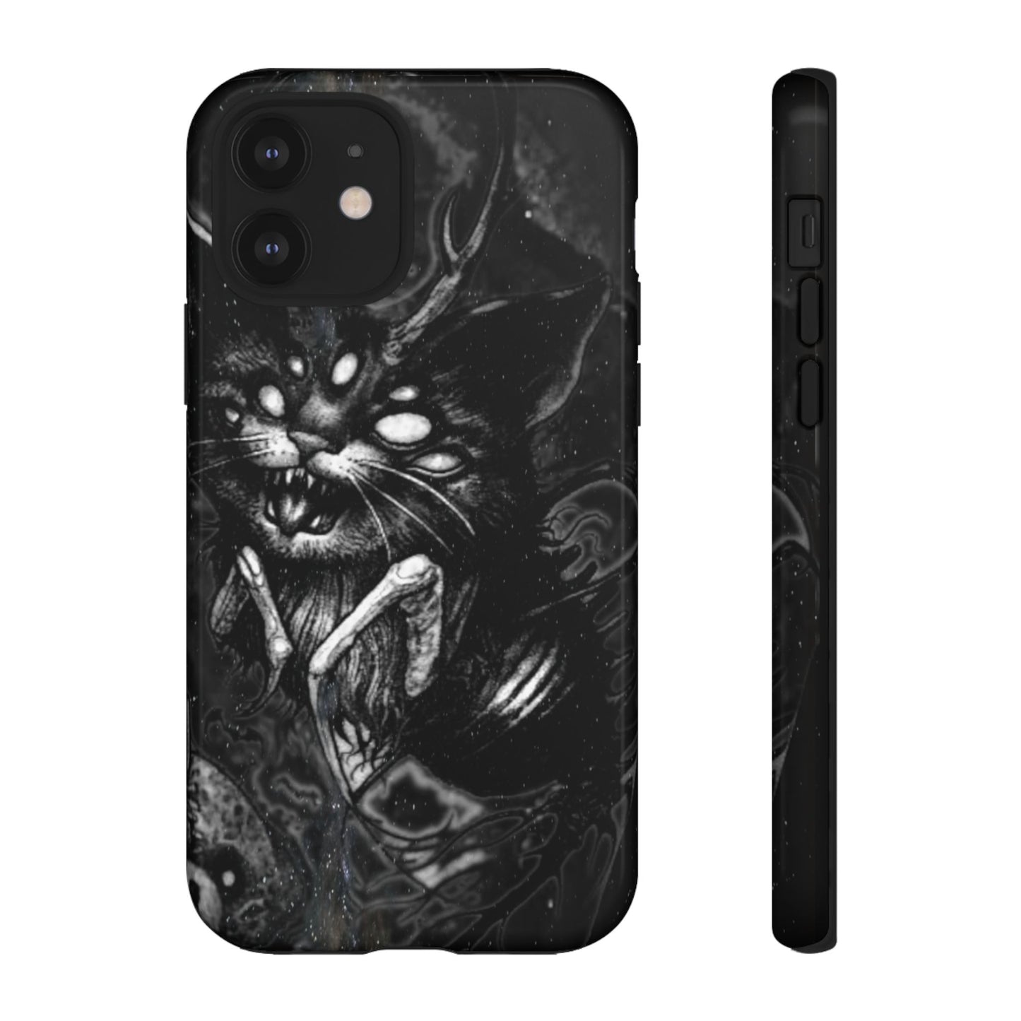 Scarey Cat Creature Tough Phone Case