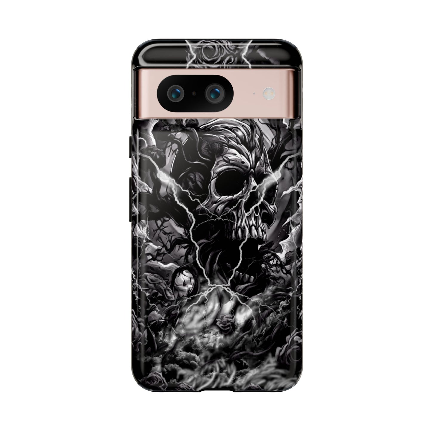 Skull Storm Tough Phone Case