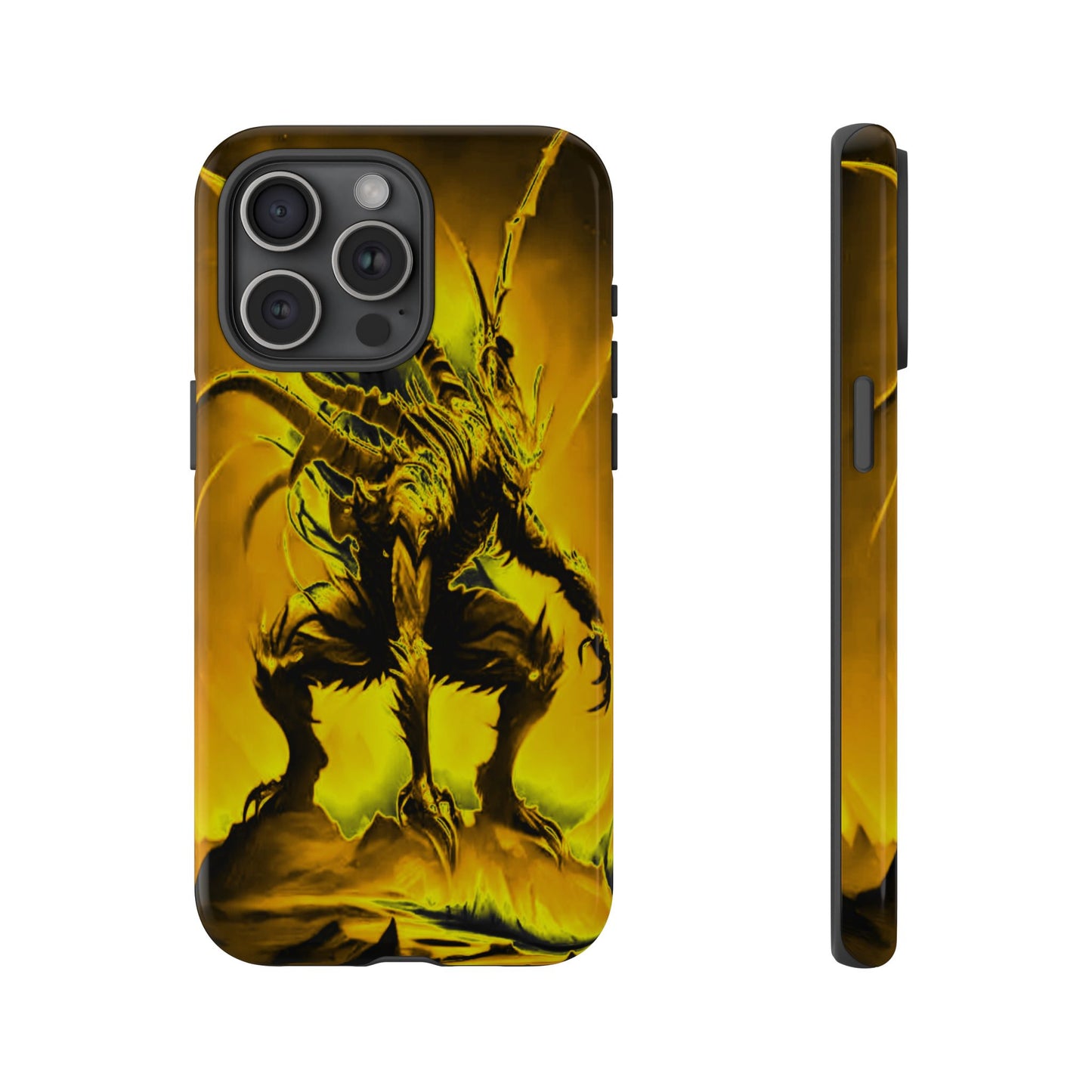 Crouching Fantasy Creature Tough Phone Case