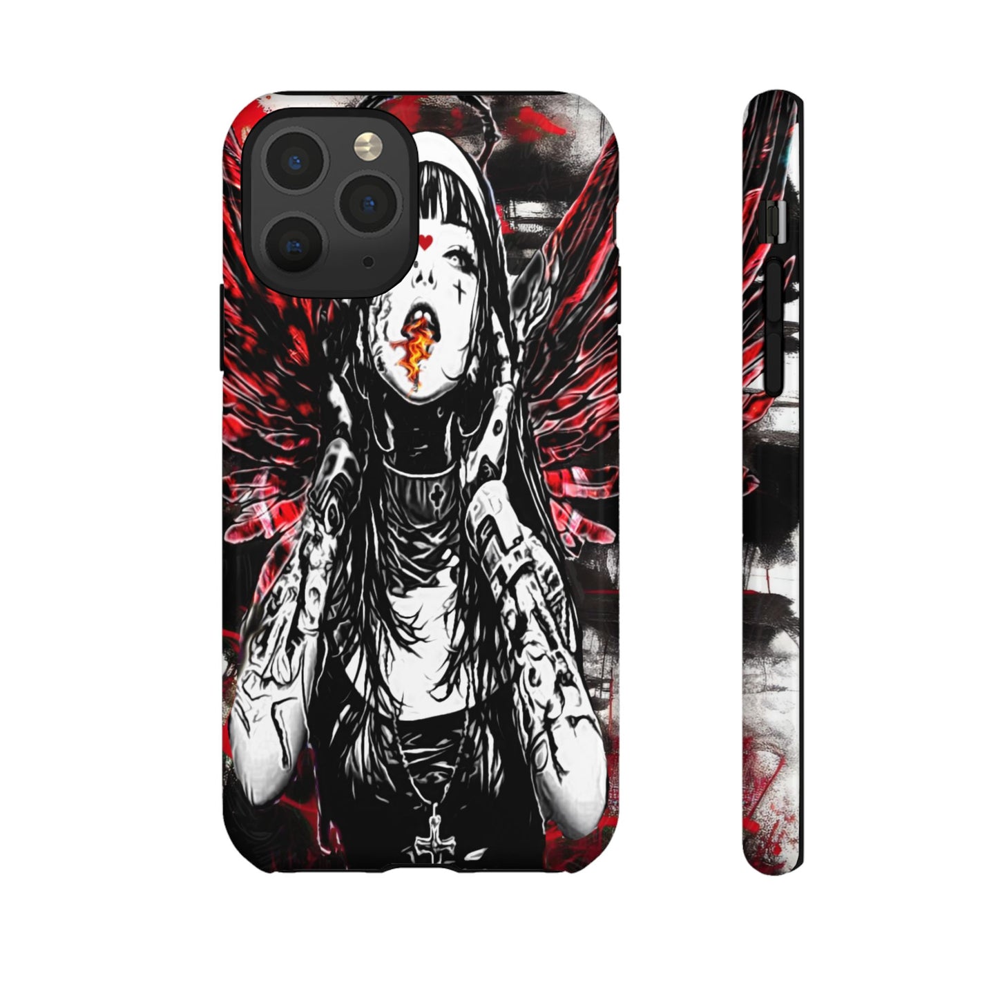 Naughty Angel Nun Tough Phone Case