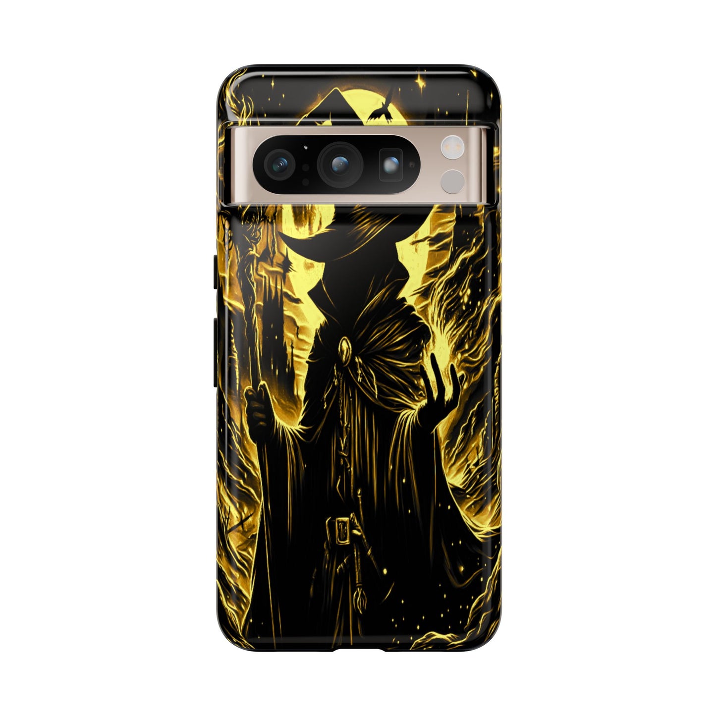 Hidden Face Dark Wizard Tough Phone Case