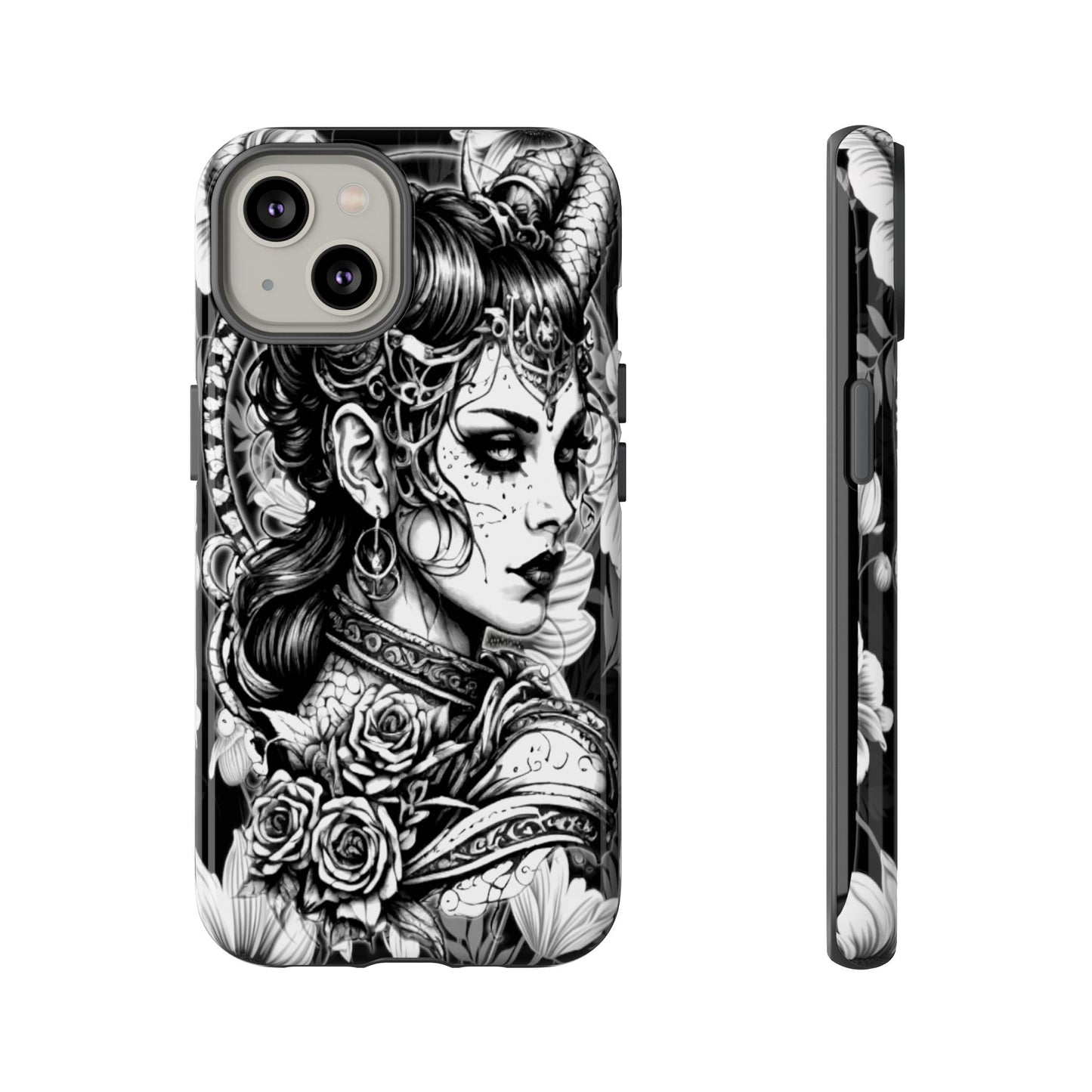 Goth Horned Queen Tough Phone Case