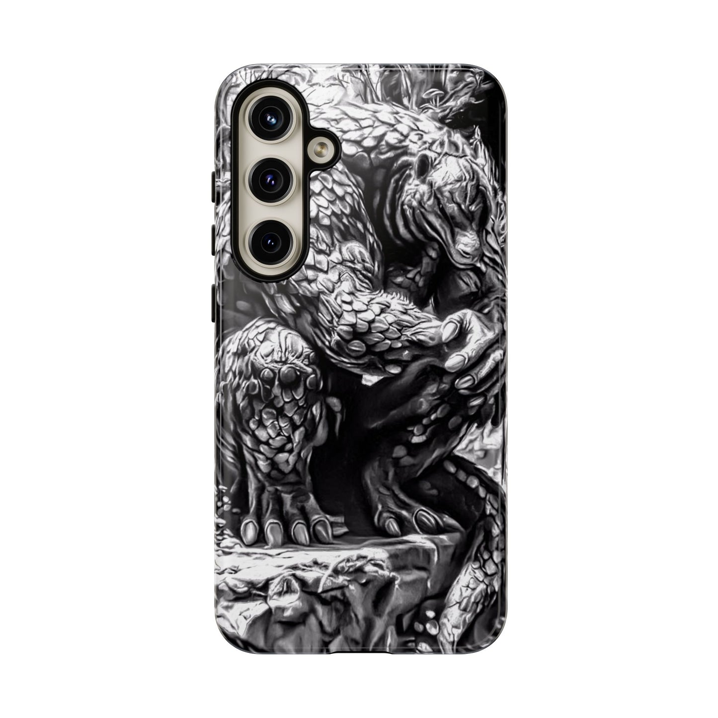 Scaley Cat Creature Tough Phone Case