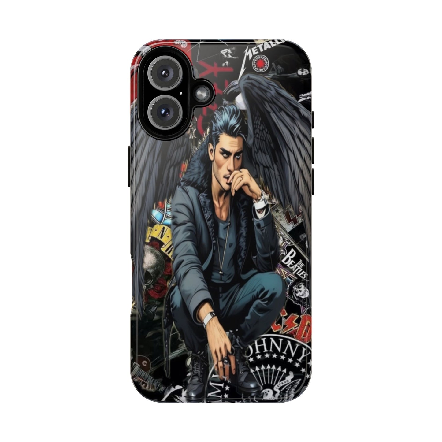 Male Music Angel Tough Phone Case