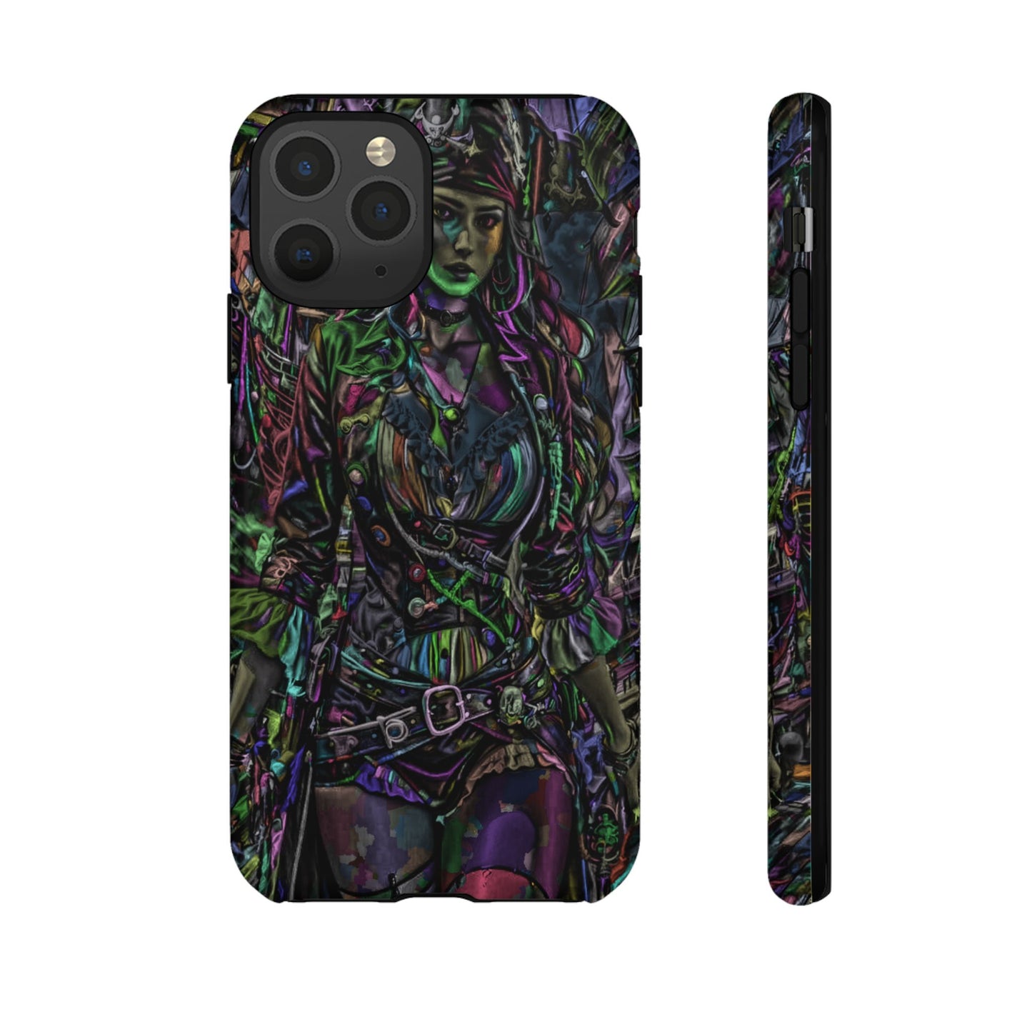 Female Pirate Tough Phone Case