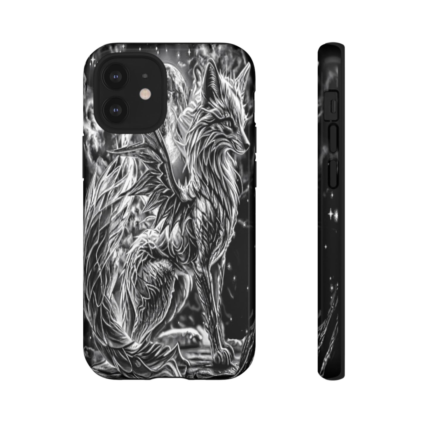 Winged Fox Tough Phone Case