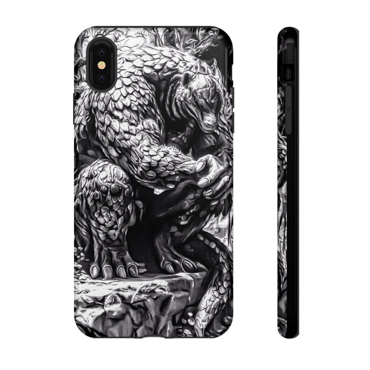 Scaley Cat Creature Tough Phone Case